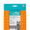 LickiMat Mini Playdate Cat - Orange