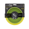 LickiMat Wobble Fun Slow Feeder Boredom Buster Anxiety Reliever Dogs. Dishwasher safe. Light Green. - Green